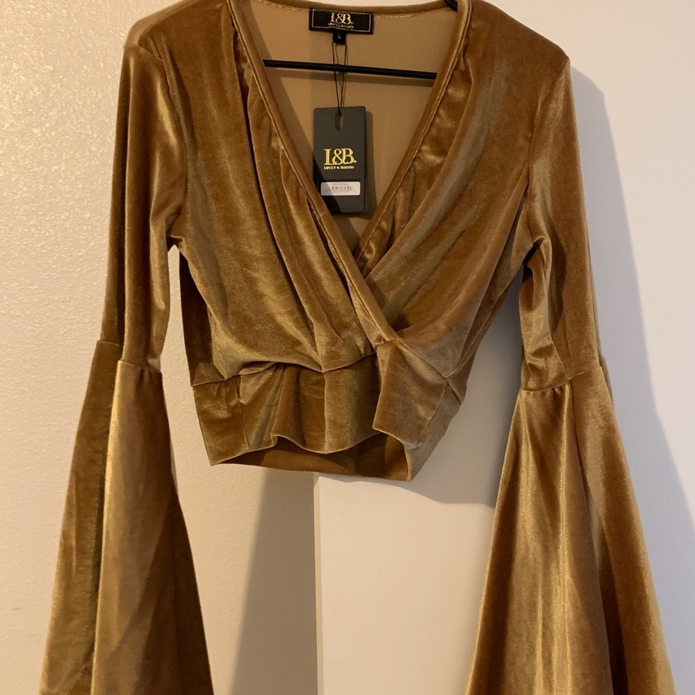 New L and B Mustard Top